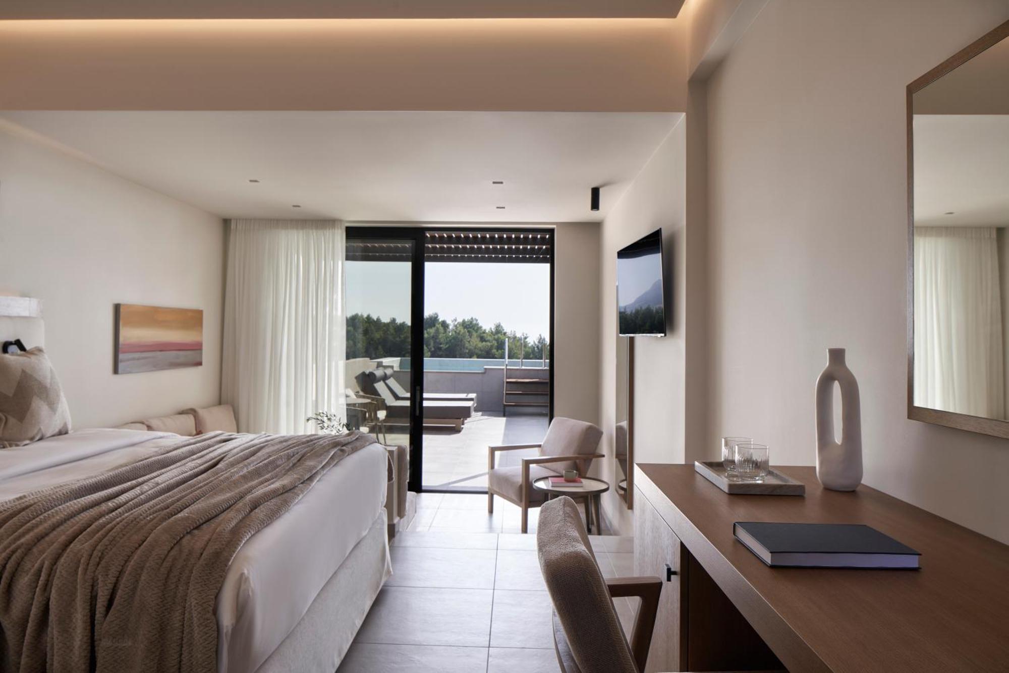 Celestial All Suites Afrato Номер фото